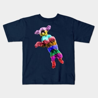 Crazy Rainbow Cockapoo Kids T-Shirt